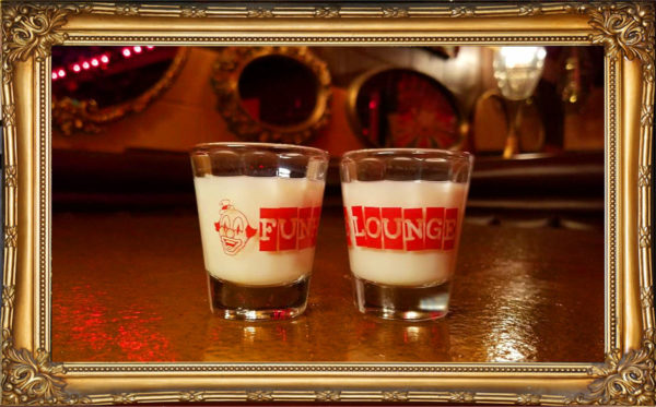 Funhouse Lounge Shot Glasses set of 2