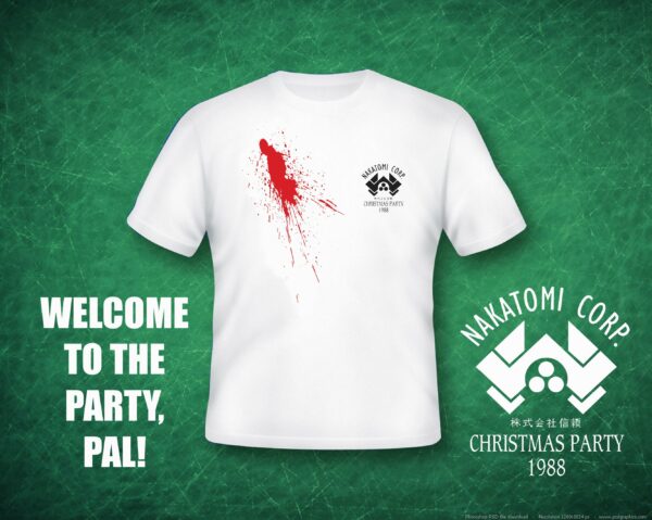 Nakatomi Christmas party 1988 t-shirt