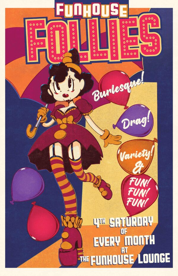 Funhouse Follies! April, May, June 2025